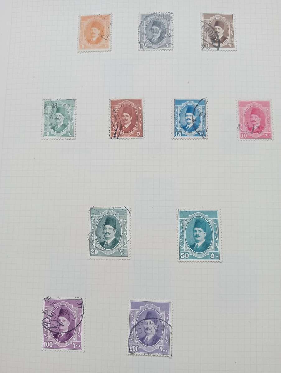 EGYPT-MOSTLY COMMONWEALTH MANDATE VFU HIGH VALUE LOT !!!  AIRS etc