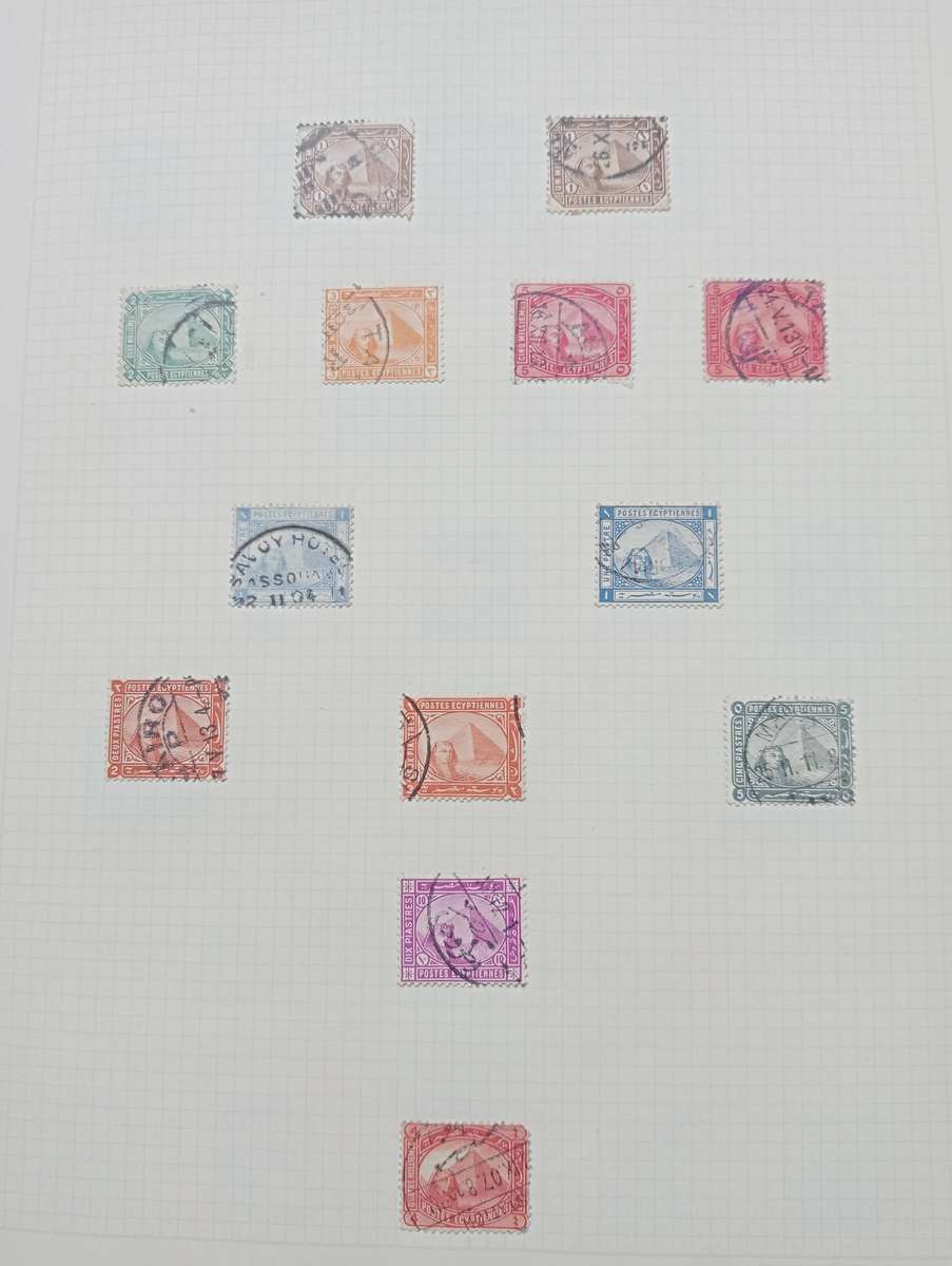 EGYPT-MOSTLY COMMONWEALTH MANDATE VFU HIGH VALUE LOT !!!  AIRS etc