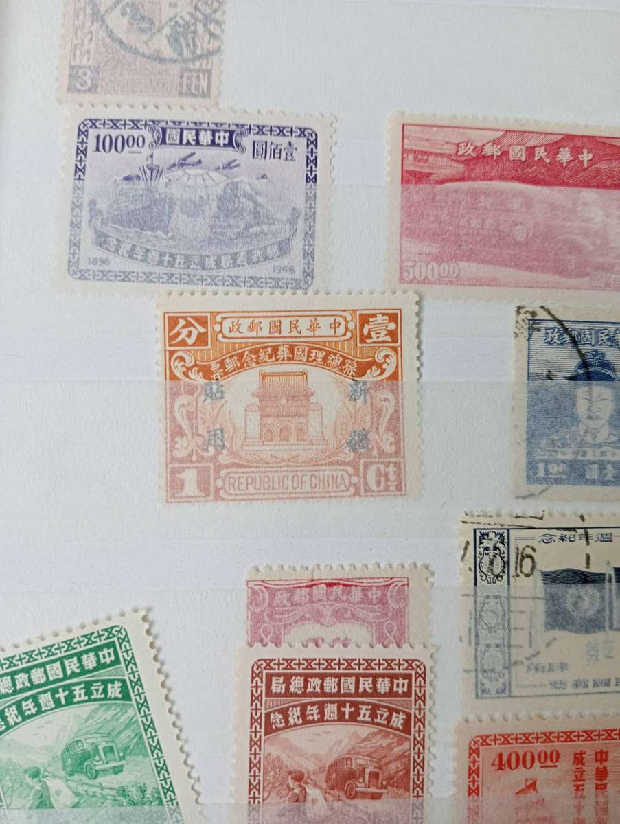 CHINA-SCARCE CLEAN STOCK PAGES-TOP BUYER FOR ALL THE LOTS GETS THE STOCK BOOK !!!