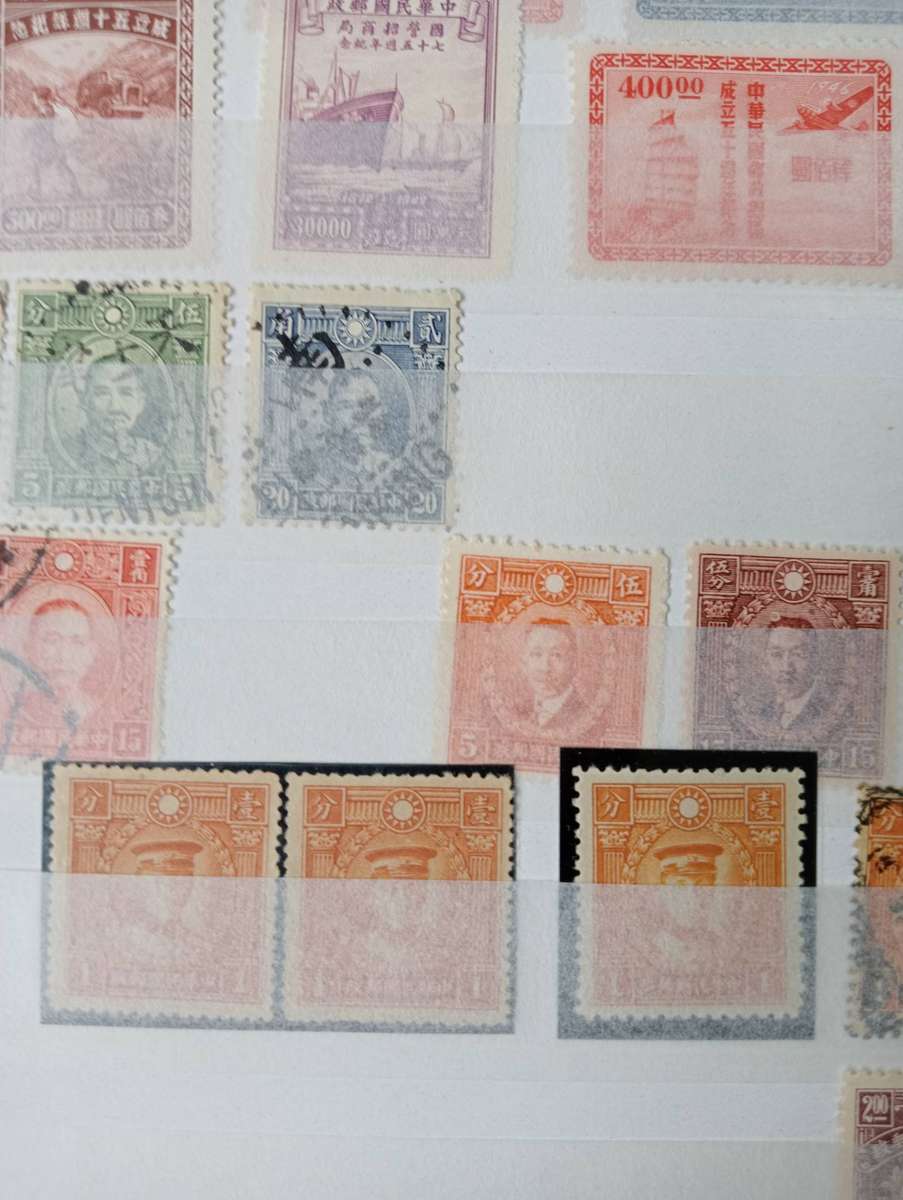 CHINA-SCARCE CLEAN STOCK PAGES-TOP BUYER FOR ALL THE LOTS GETS THE STOCK BOOK !!!