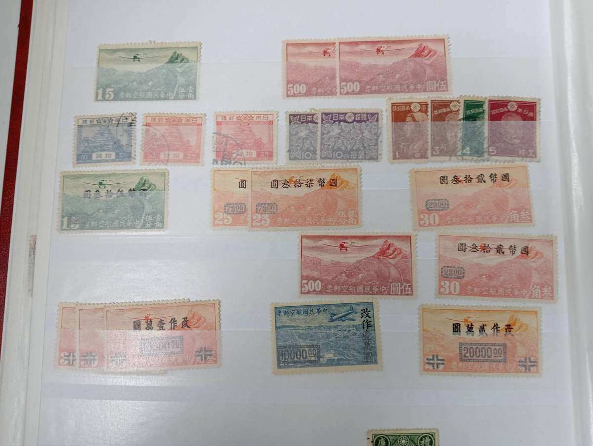 CHINA-SCARCE CLEAN STOCK PAGES-TOP BUYER FOR ALL THE LOTS GETS THE STOCK BOOK !!!