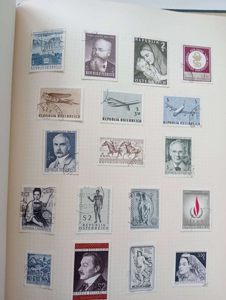 AUSTRIA-VALUABLE RUN-mini sheets included-must scroll down to see all