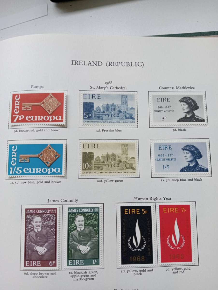 IRELAND-LOVELY COLLECTION MANY UMM SEE BELOW