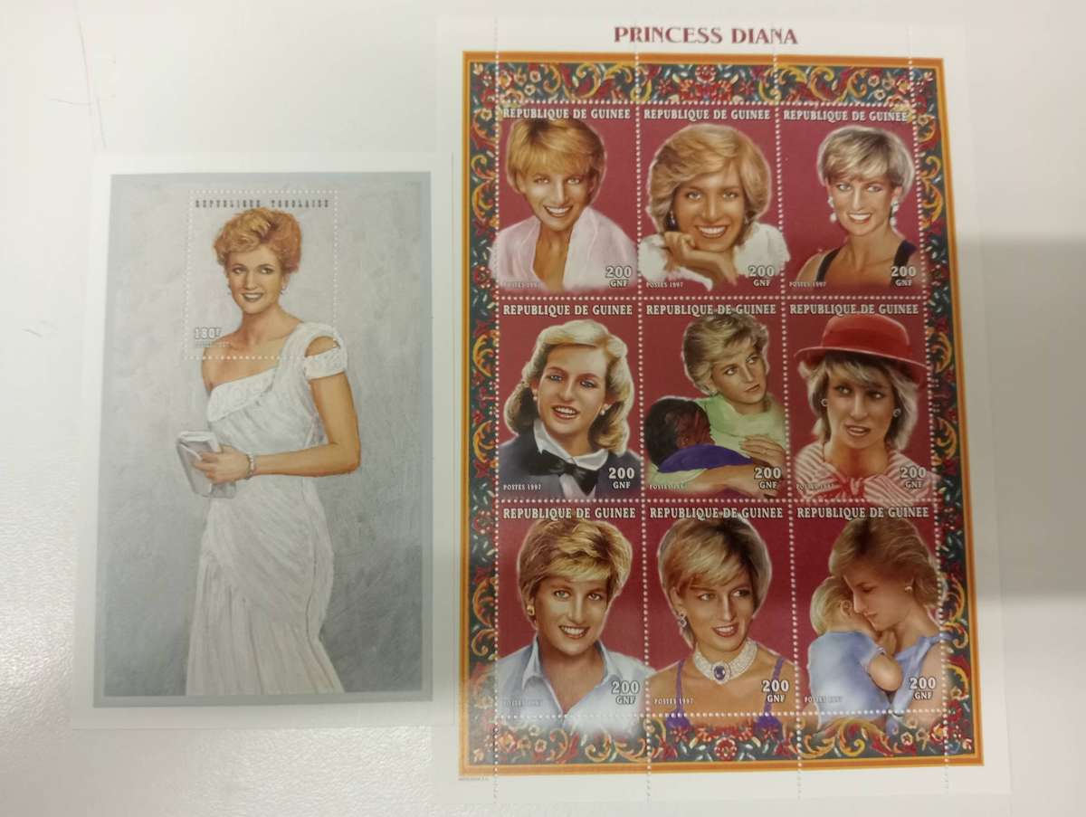 VERY GOOD MINI  FULL SHEETS  LADY DI !!  -SELDOM SEEN LADY DI etc etc BUY NOWS ALLOWED