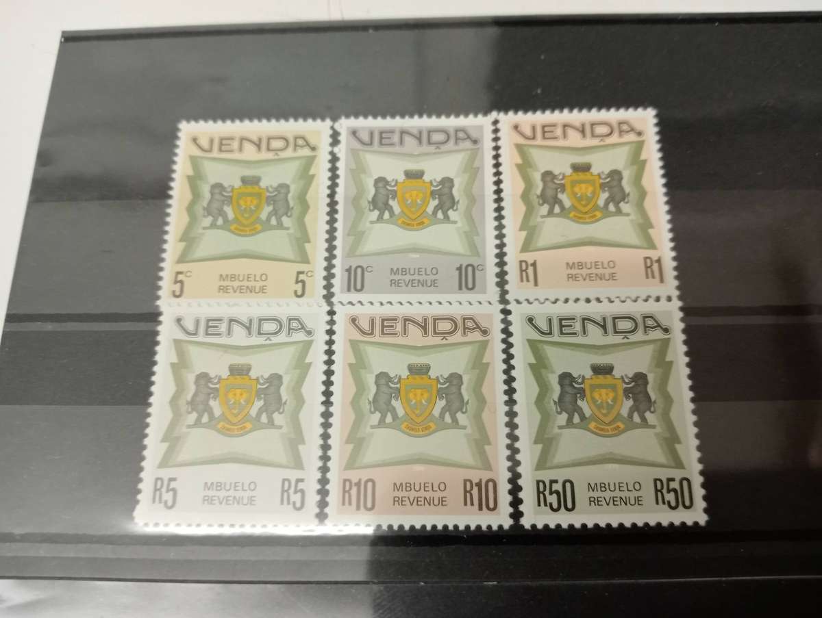 VENDA-SCARCE REVENUES and overprints SEE THE OTHER TVBC STATES !!