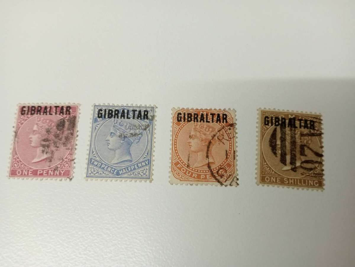 GIBRALTAR-QV VERY SCARCE R12 650.00+ TOP VALUE ETC SUPERB USED
