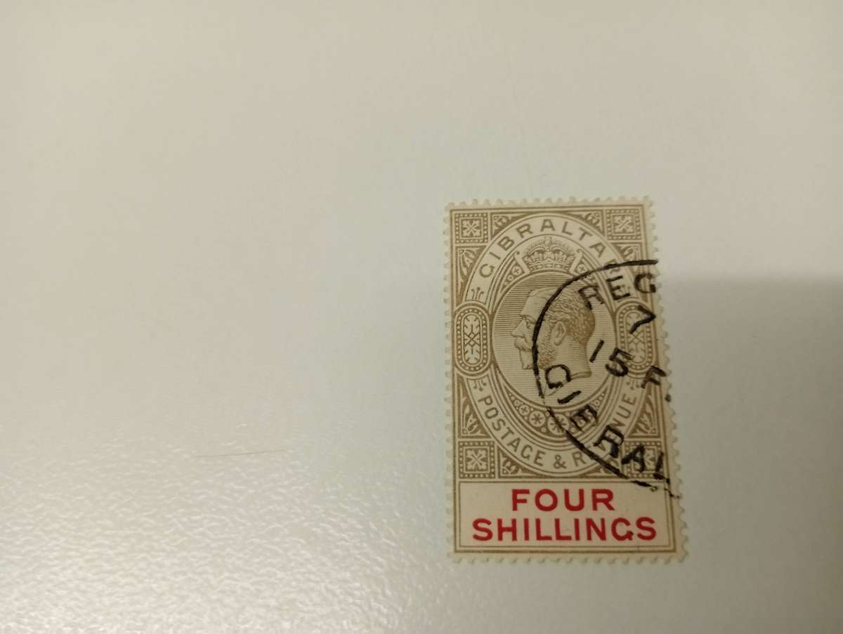 GIBRALTAR-KGV SG 83 R1580.00  SUPERB used