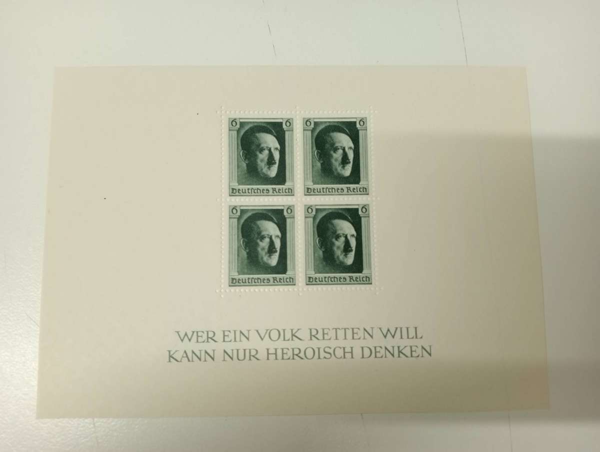REICH-THREE VERY FINE MINT mini sheets-ONE UMM others h.r.