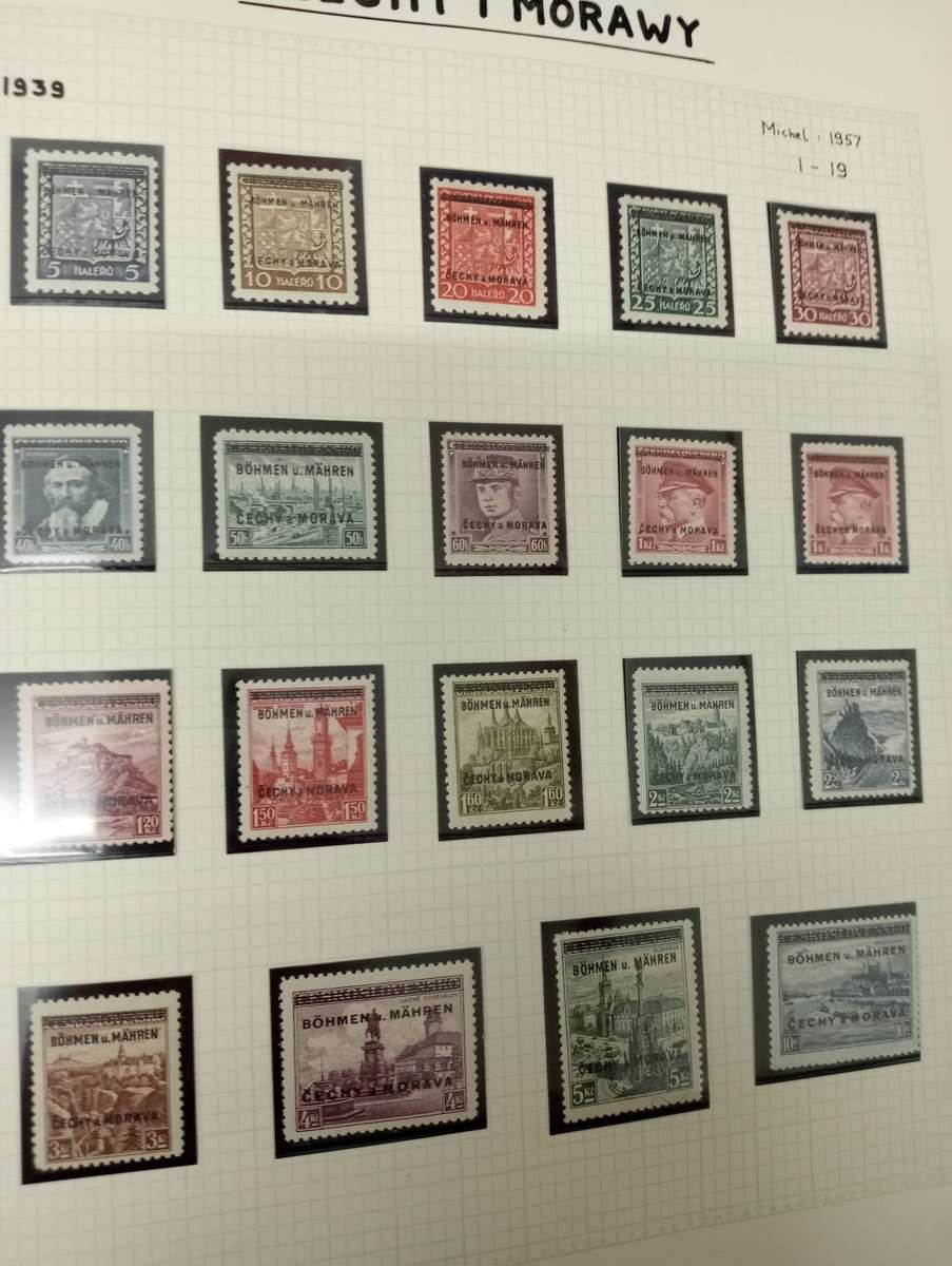 BOHMAN-MARHEN VERY SCARCE WRITTEN UP COLLECTION MANY VARIETIES-1st set all signed