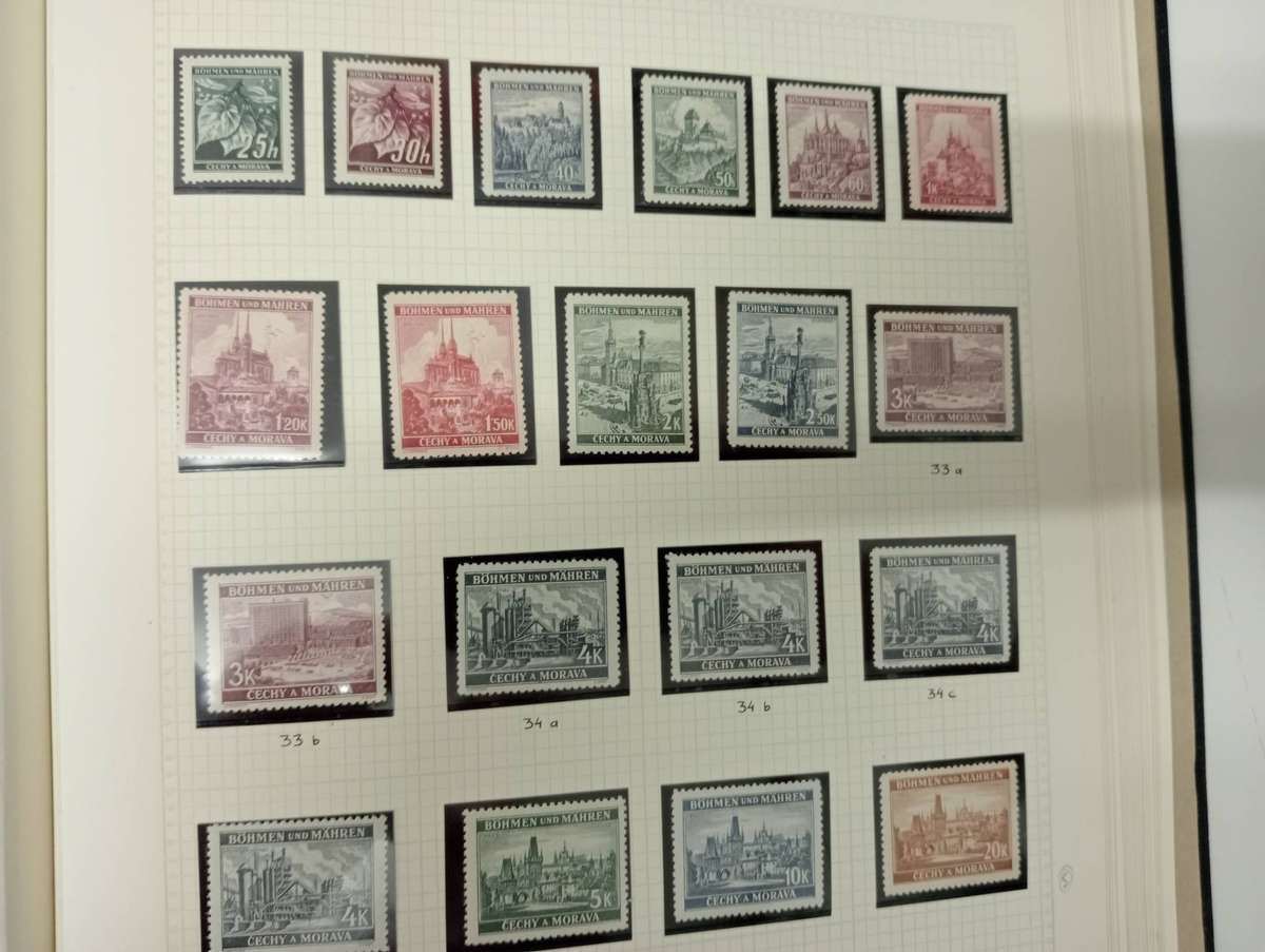 BOHMAN-MARHEN VERY SCARCE WRITTEN UP COLLECTION MANY VARIETIES-1st set all signed