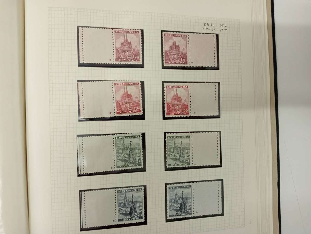 BOHMAN-MARHEN VERY SCARCE WRITTEN UP COLLECTION MANY VARIETIES-1st set all signed