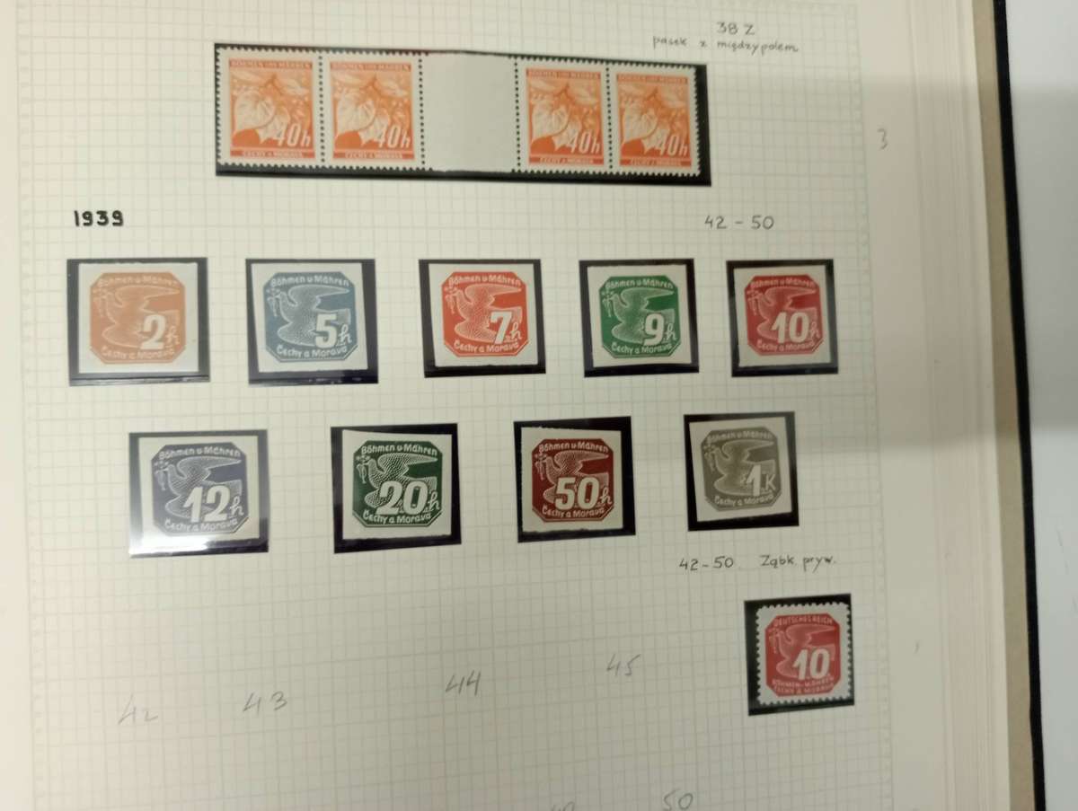 BOHMAN-MARHEN VERY SCARCE WRITTEN UP COLLECTION MANY VARIETIES-1st set all signed