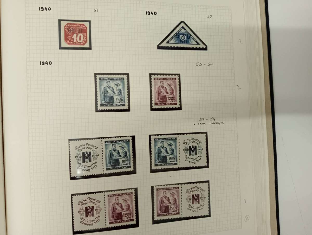 BOHMAN-MARHEN VERY SCARCE WRITTEN UP COLLECTION MANY VARIETIES-1st set all signed