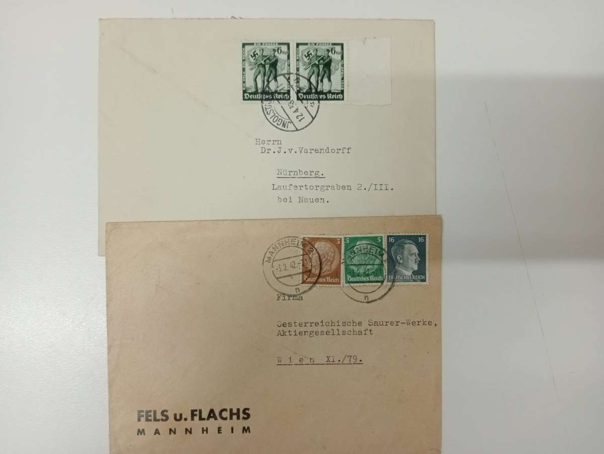 REICH-SCARCE INFLATION COVER TO SWA etc good lot