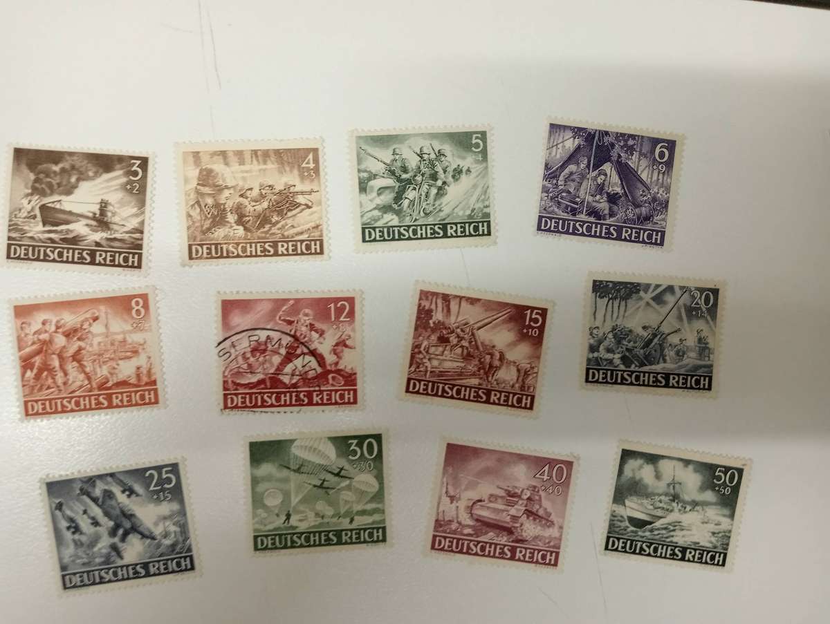 GERMAN REICH-SCARCE vfm/umm the OVERPRINT IS SCARCE !!