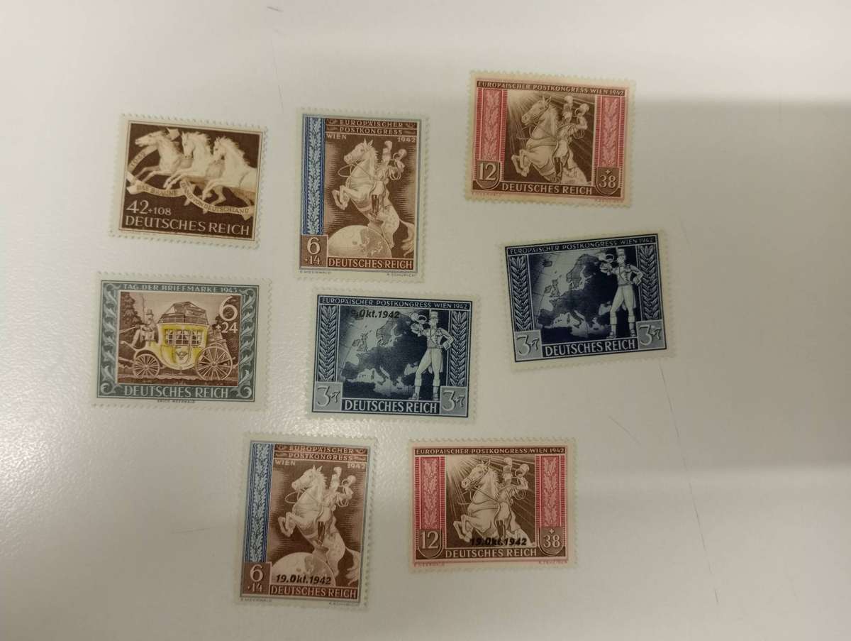 GERMAN REICH-SCARCE vfm/umm the OVERPRINT IS SCARCE !!