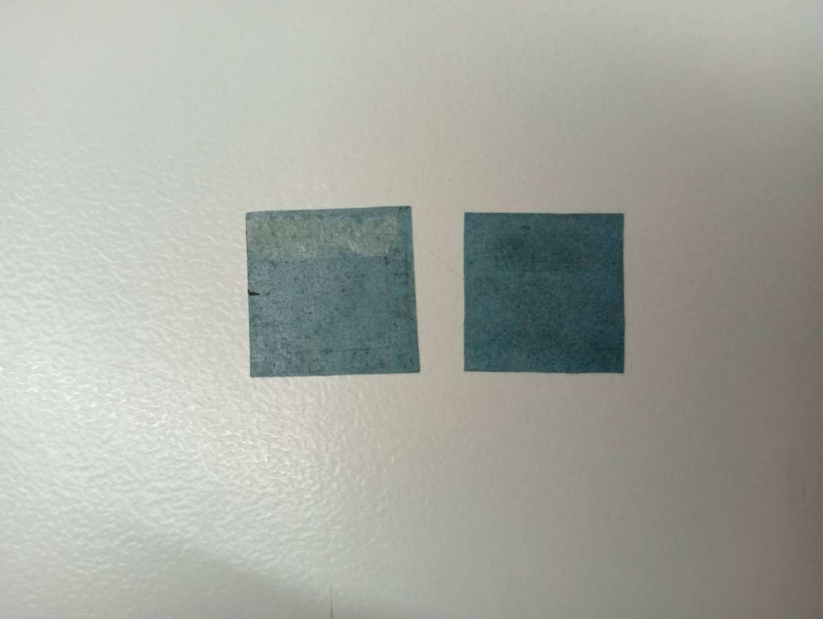 BERGEDORF- EXTREMELY RARE  R167 660.00   1861 Michel 1a and 1b