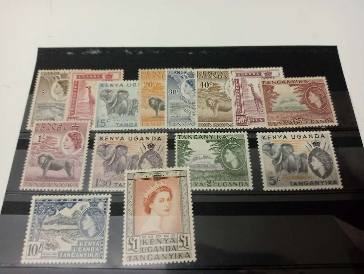 KUT-QEII SET SUPERB MINT-MOSTLY UMM