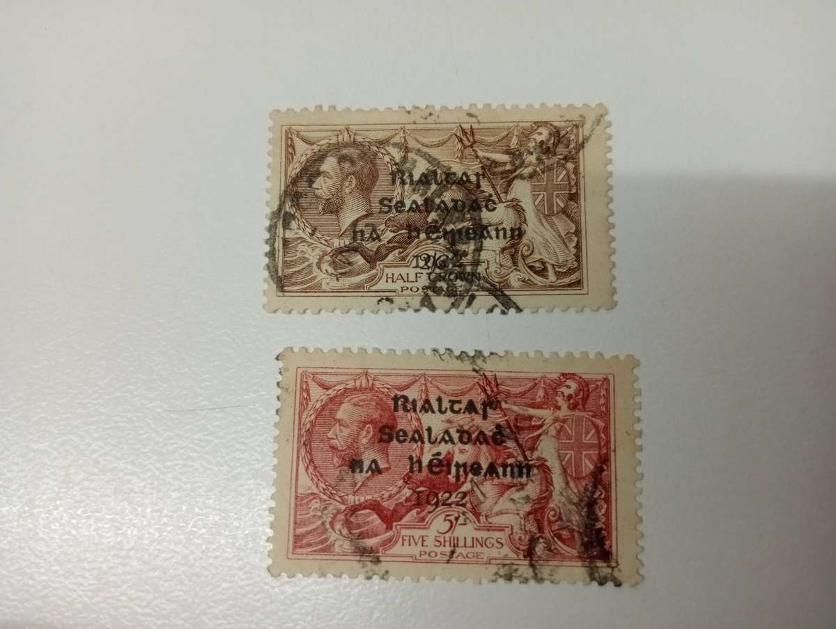 IRELAND- SEAHORSES  GBP 265   VFU GREAT CANCELS !!