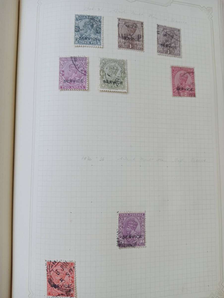 HONG KONG AND GOOD EARLY INDIA ON PAGES-SEE MANY BELOW-VERY NICE !!