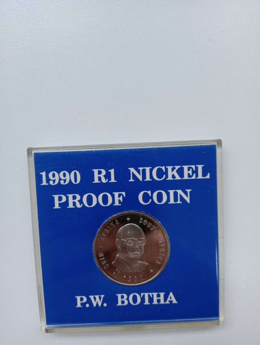 1990 P.B.BOTHA UNC COIN