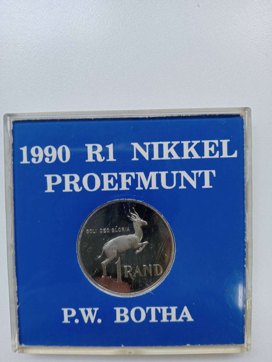 1990 P.B.BOTHA UNC COIN