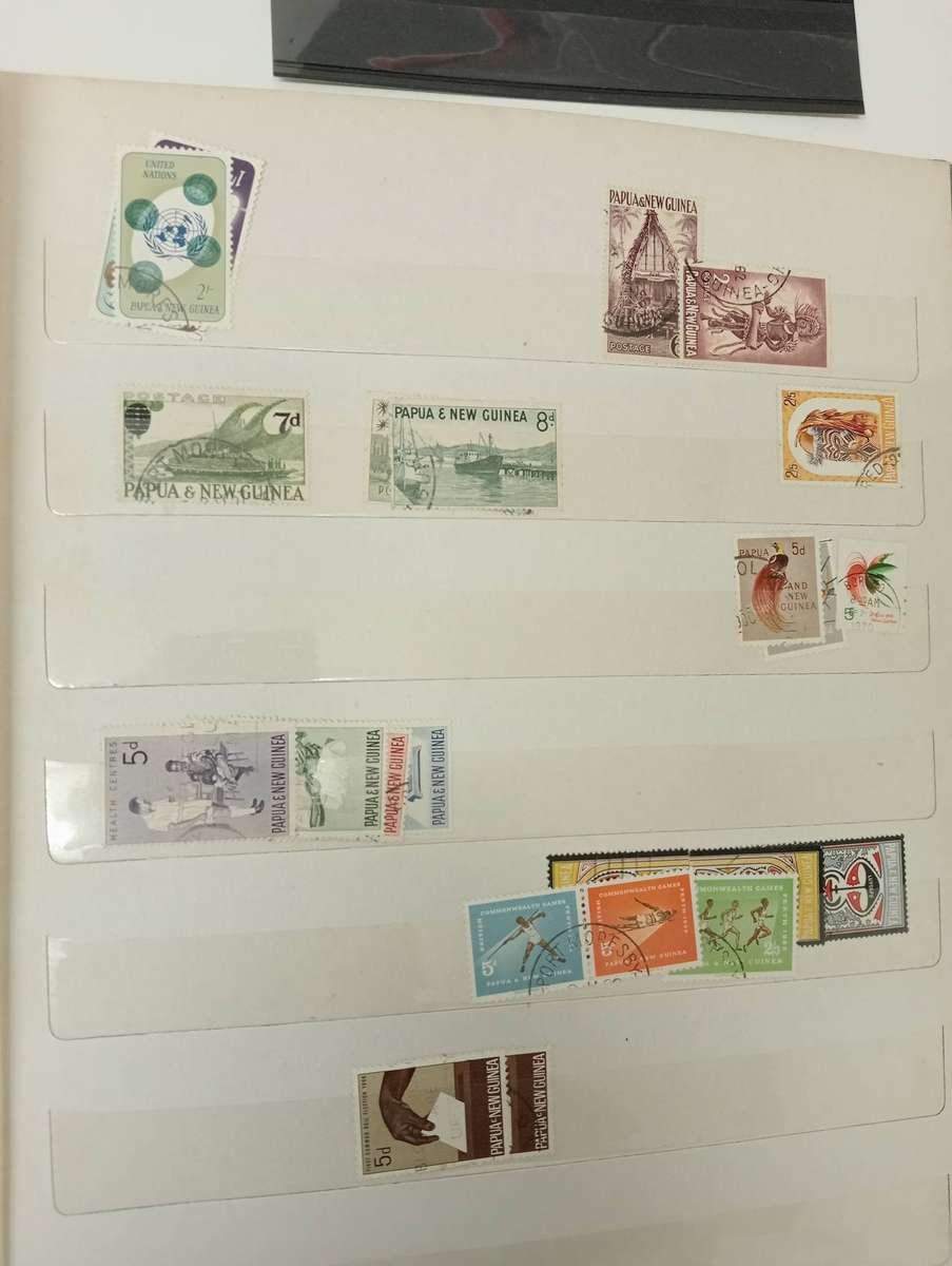 STOCK BOOK-MANY PACIFIC ISLAND LOTS vfm and used SEE ALL BELOW