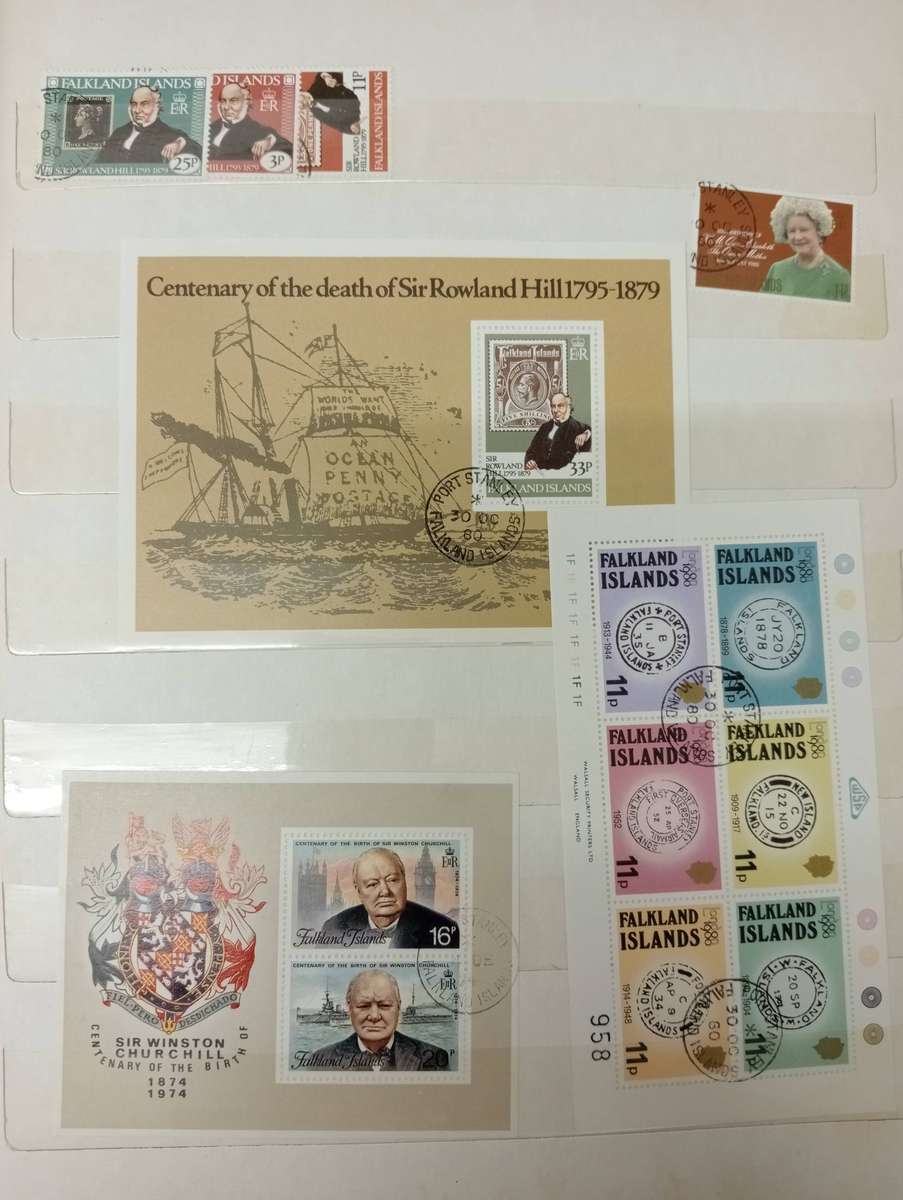 STOCK BOOK-MANY PACIFIC ISLAND LOTS vfm and used SEE ALL BELOW