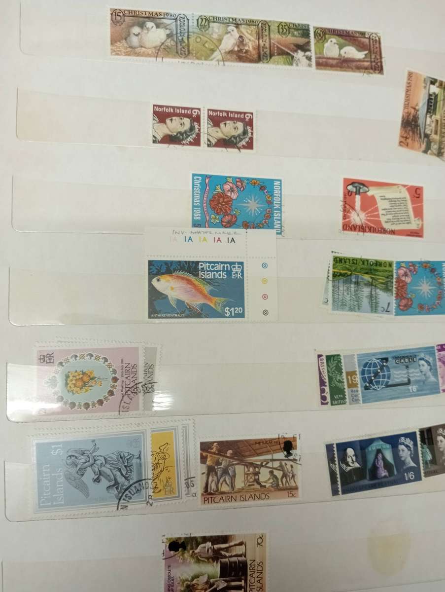 STOCK BOOK-MANY PACIFIC ISLAND LOTS vfm and used SEE ALL BELOW