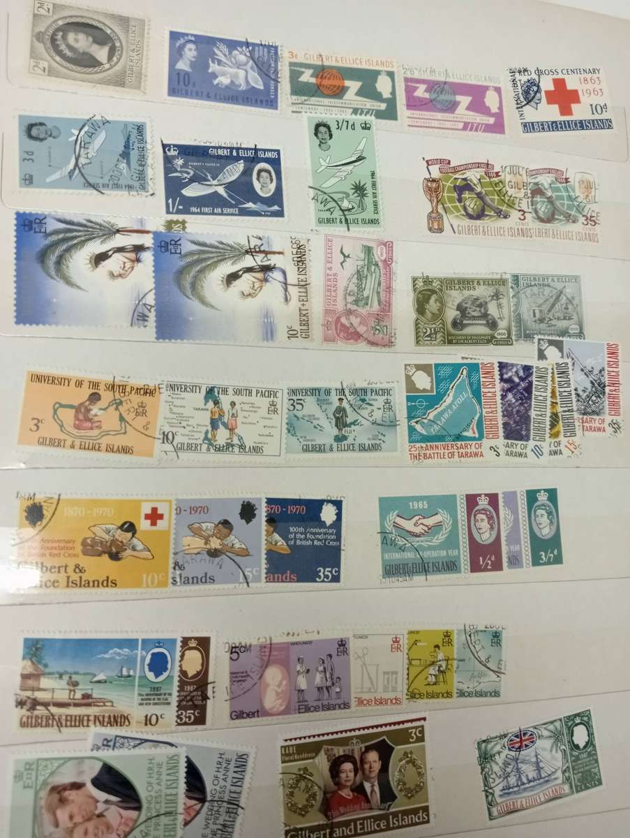 STOCK BOOK-MANY PACIFIC ISLAND LOTS vfm and used SEE ALL BELOW