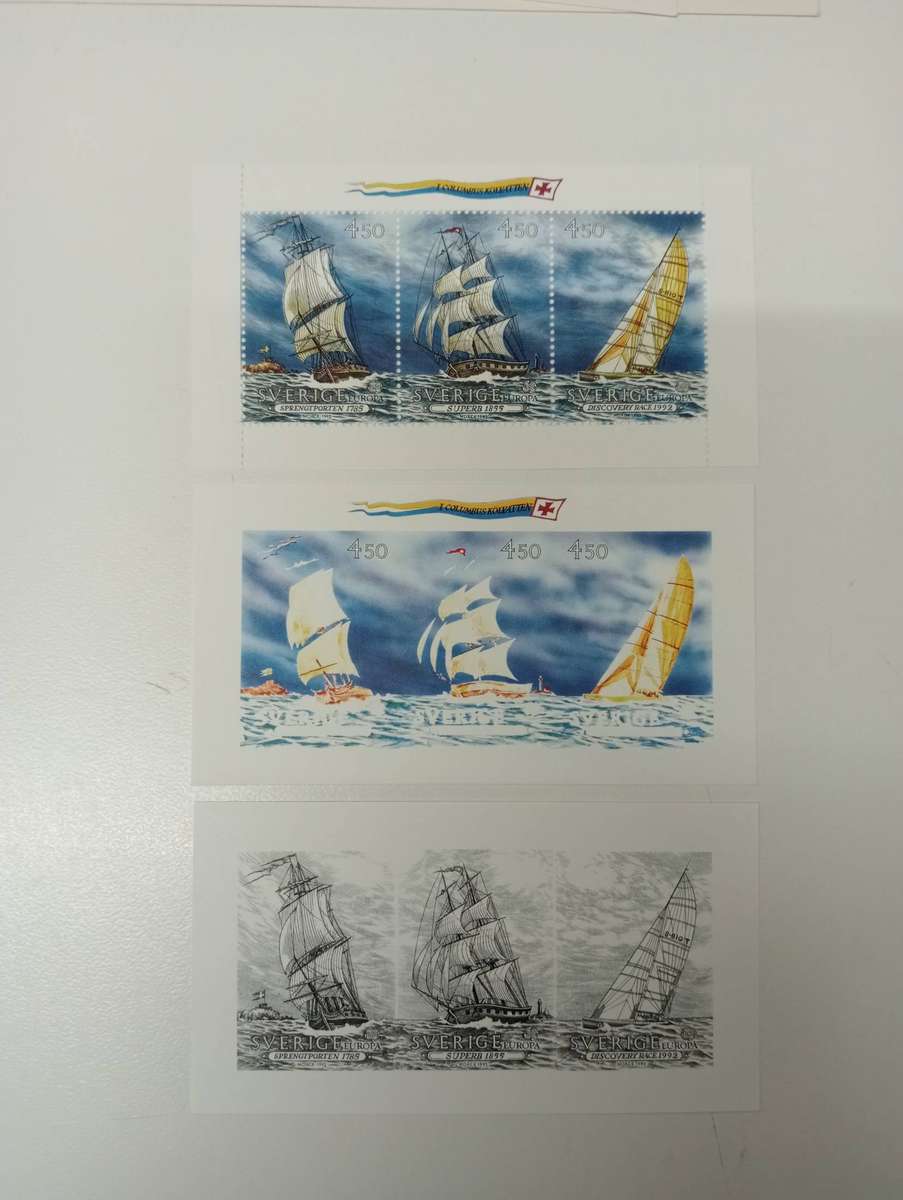 SCARCE NOT SEEN TOO OFTEN UMM OR USED as shown SWEDEN , V.SCARCE PROOFS