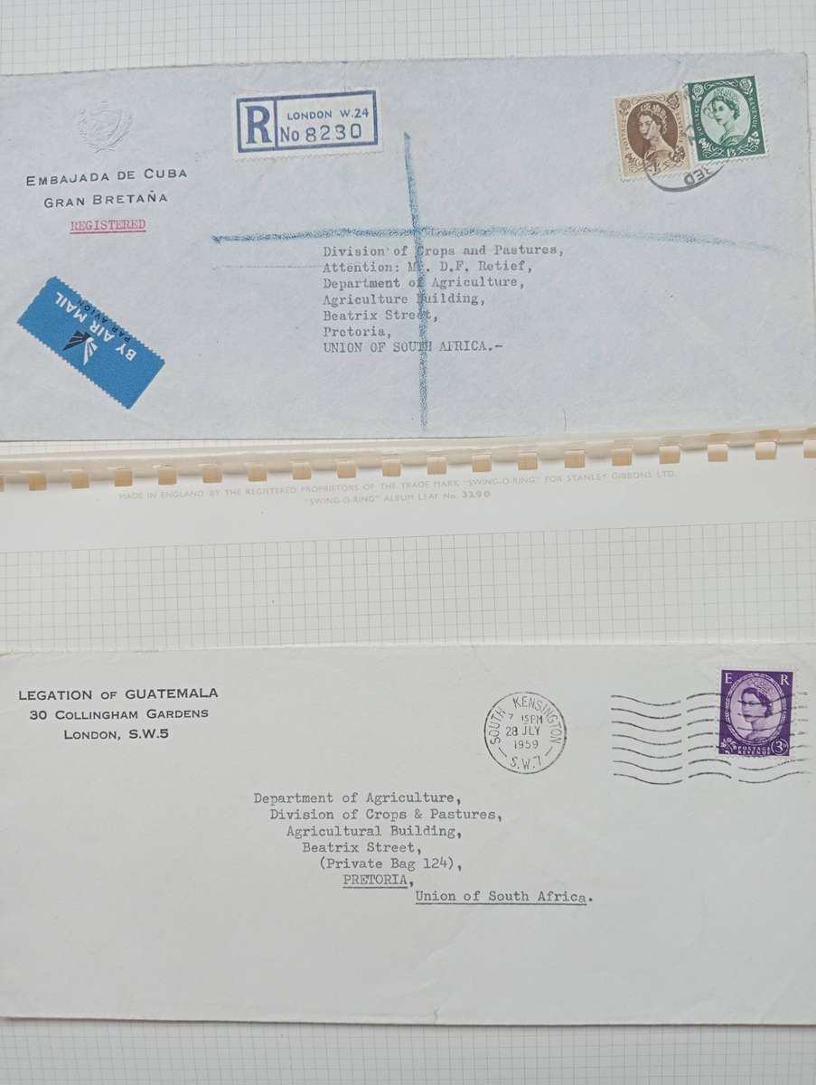 GB- QEII EARLY COMM. COVERS-SCARCE AS SUCH !!