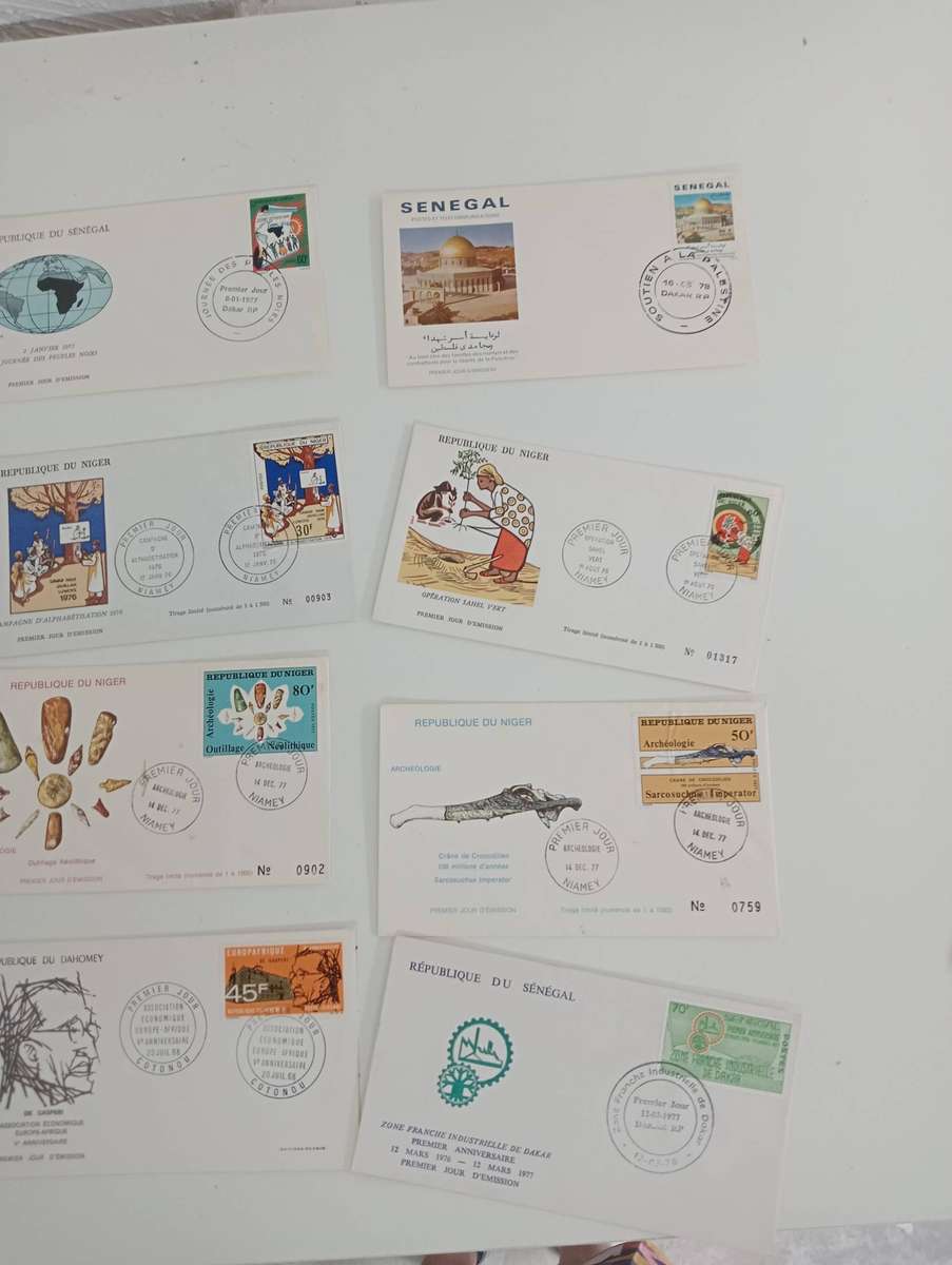 SCARCE COLLECTION OF 1960 `S-70 `S F.COLONIES FDC MANY BELOW