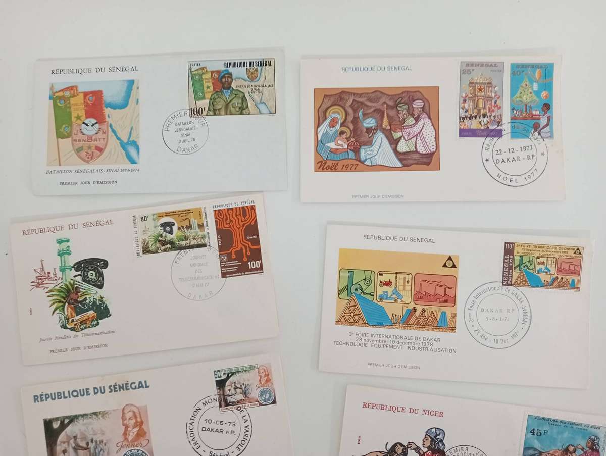 SCARCE COLLECTION OF 1960 `S-70 `S F.COLONIES FDC MANY BELOW