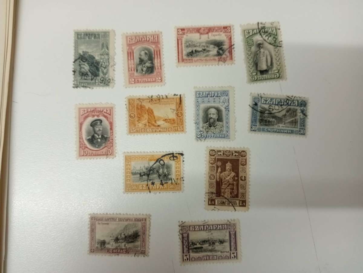 BULGARIA- 1901 SET VFU