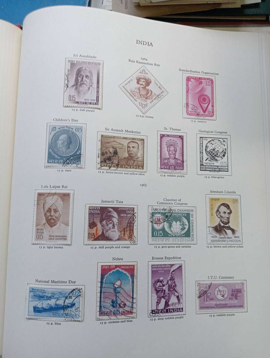 PRE-PRINTED COMMONWEALTH WITH plenty  SETS etc-NB MANY EMPTY PAGES BUT PLENTY STAMPS-NOT ALL SHOWN
