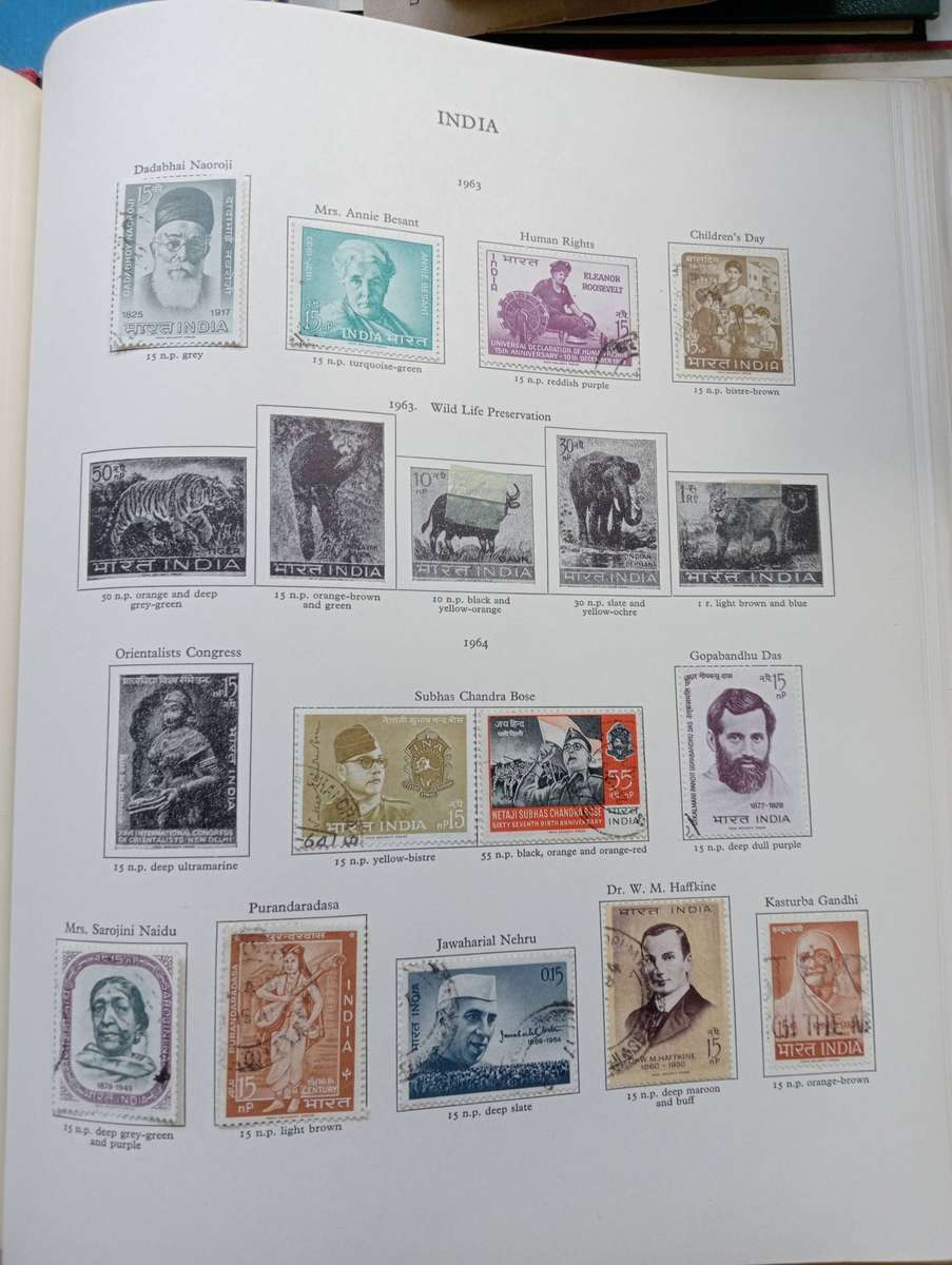 PRE-PRINTED COMMONWEALTH WITH plenty  SETS etc-NB MANY EMPTY PAGES BUT PLENTY STAMPS-NOT ALL SHOWN
