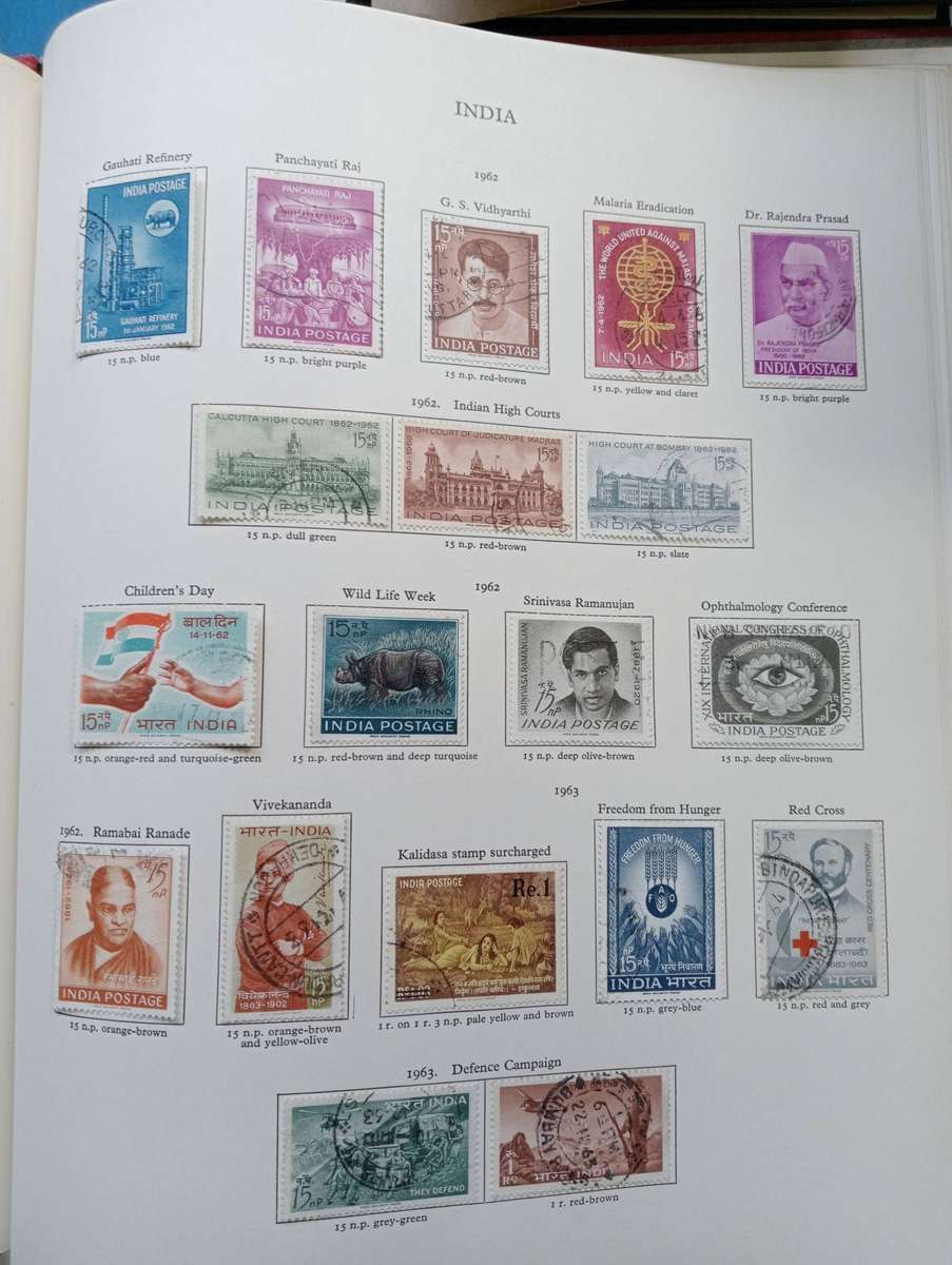 PRE-PRINTED COMMONWEALTH WITH plenty  SETS etc-NB MANY EMPTY PAGES BUT PLENTY STAMPS-NOT ALL SHOWN
