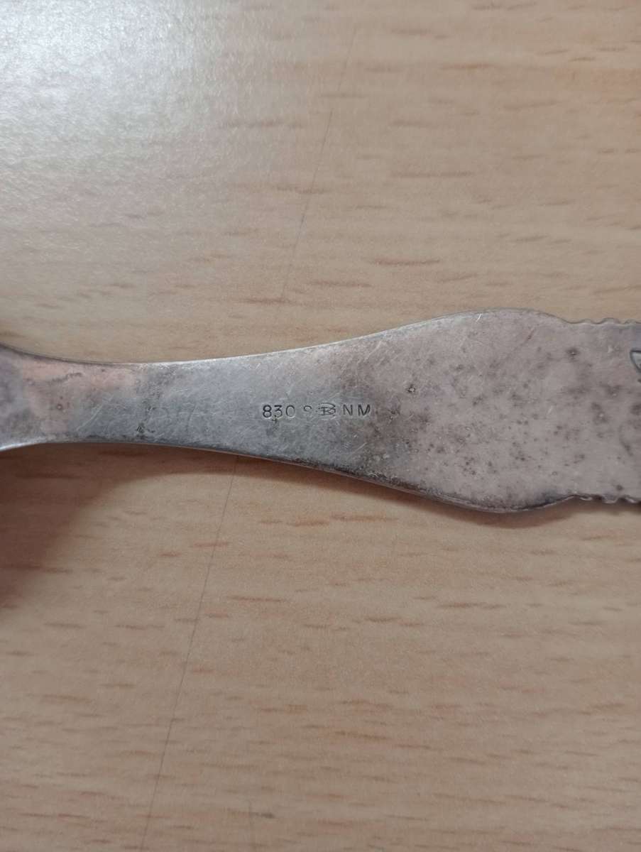 LOVELY " SILVER SPOON 830 S " SEE DETAIL BELOW 27 grams 12 cm long