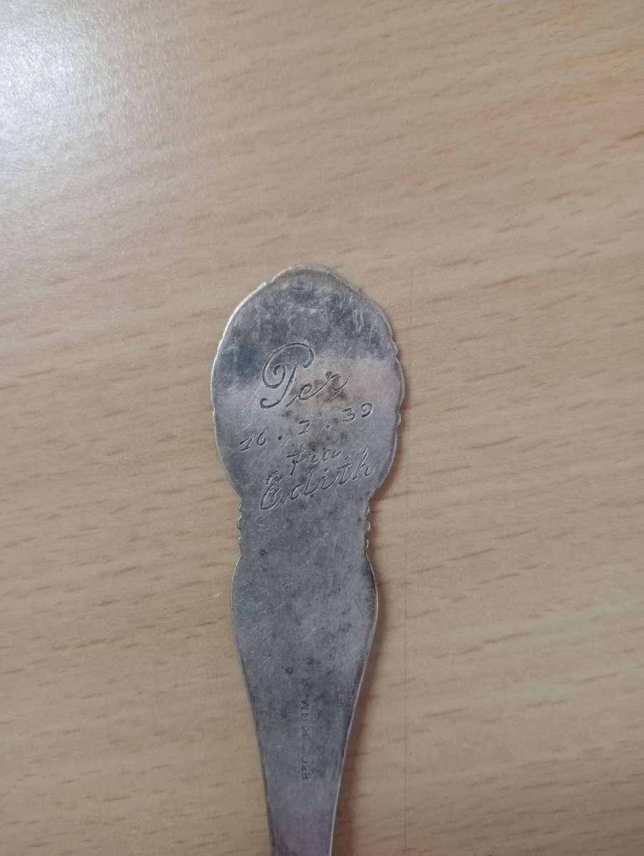 LOVELY " SILVER SPOON 830 S " SEE DETAIL BELOW 27 grams 12 cm long