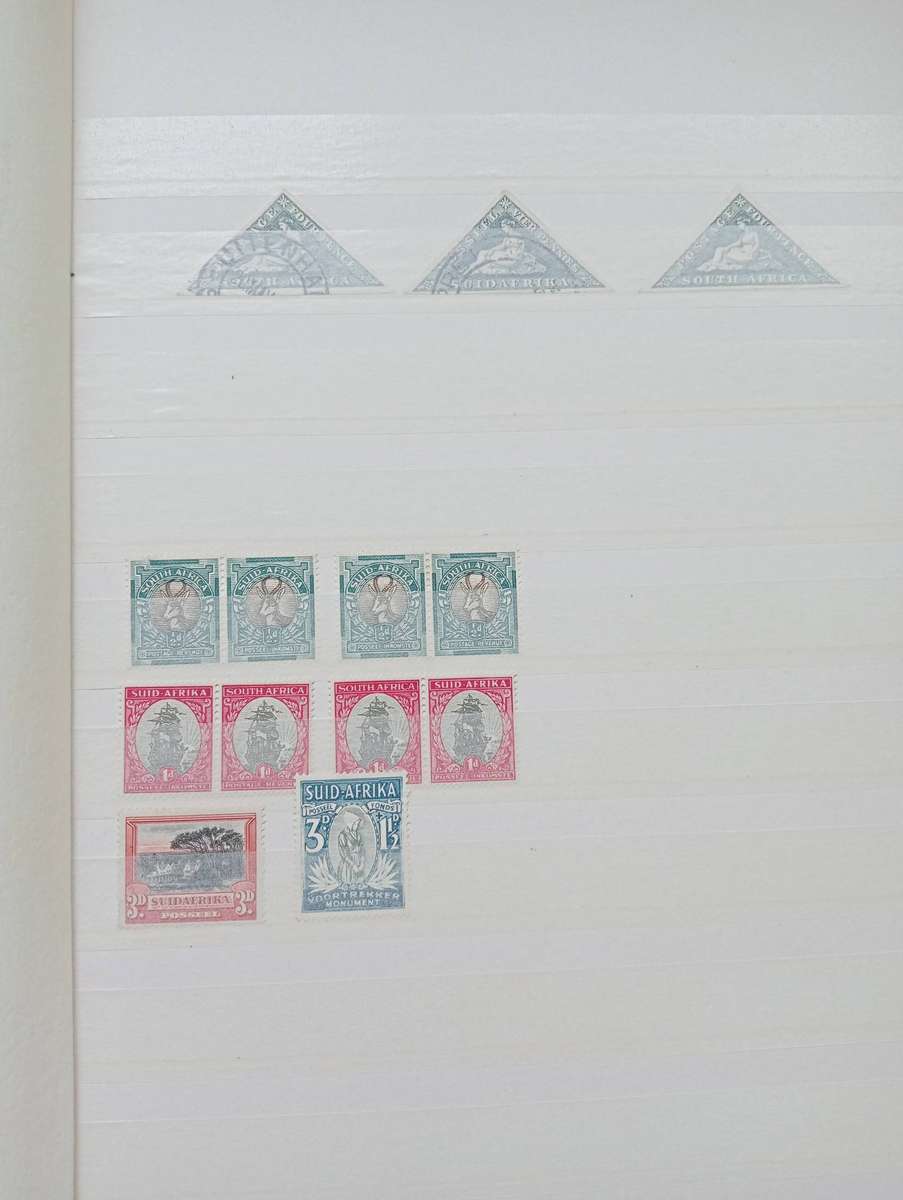 UNION BLOCKS AND RSA DEF.BLOCKS-VERY FINE MINT IN CLEAN STOCK BOOK-MANY ITEMS