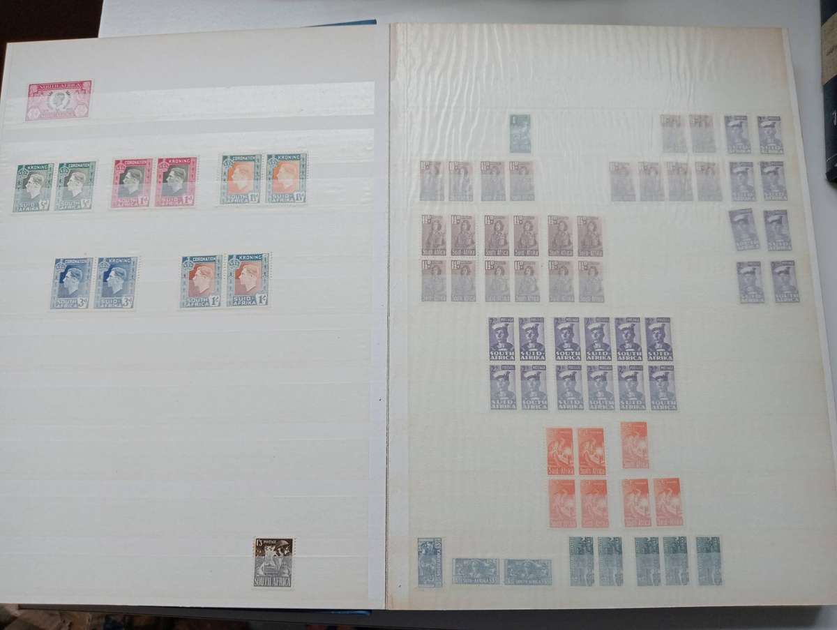 UNION BLOCKS AND RSA DEF.BLOCKS-VERY FINE MINT IN CLEAN STOCK BOOK-MANY ITEMS