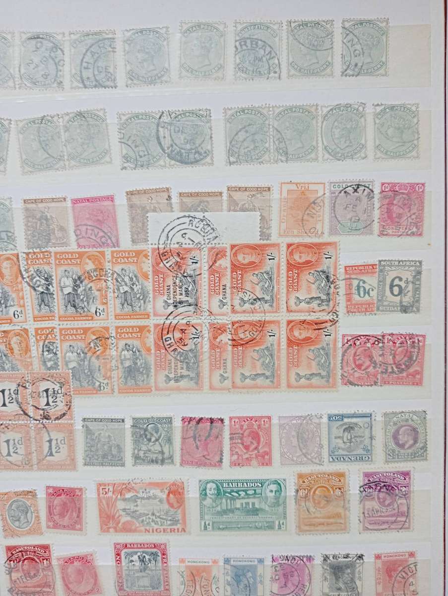 WONDERFUL COLLECTION IN A CRAMMED STOCK BOOK-GEMS AND MORE !! MUST SEE ALL BELOW