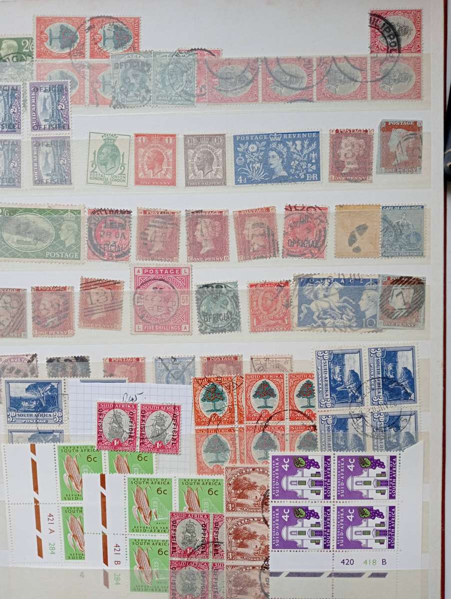 WONDERFUL COLLECTION IN A CRAMMED STOCK BOOK-GEMS AND MORE !! MUST SEE ALL BELOW