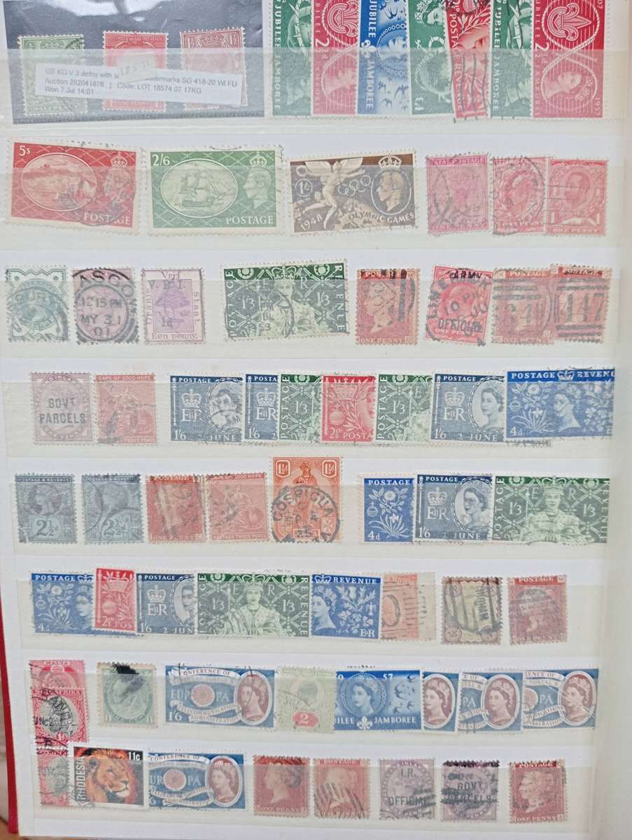 WONDERFUL COLLECTION IN A CRAMMED STOCK BOOK-GEMS AND MORE !! MUST SEE ALL BELOW