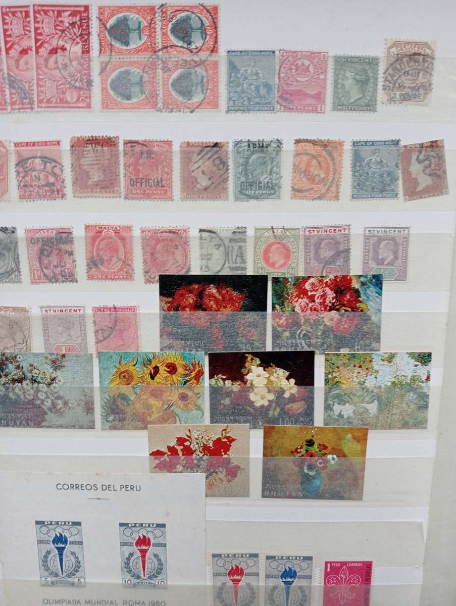 WONDERFUL COLLECTION IN A CRAMMED STOCK BOOK-GEMS AND MORE !! MUST SEE ALL BELOW