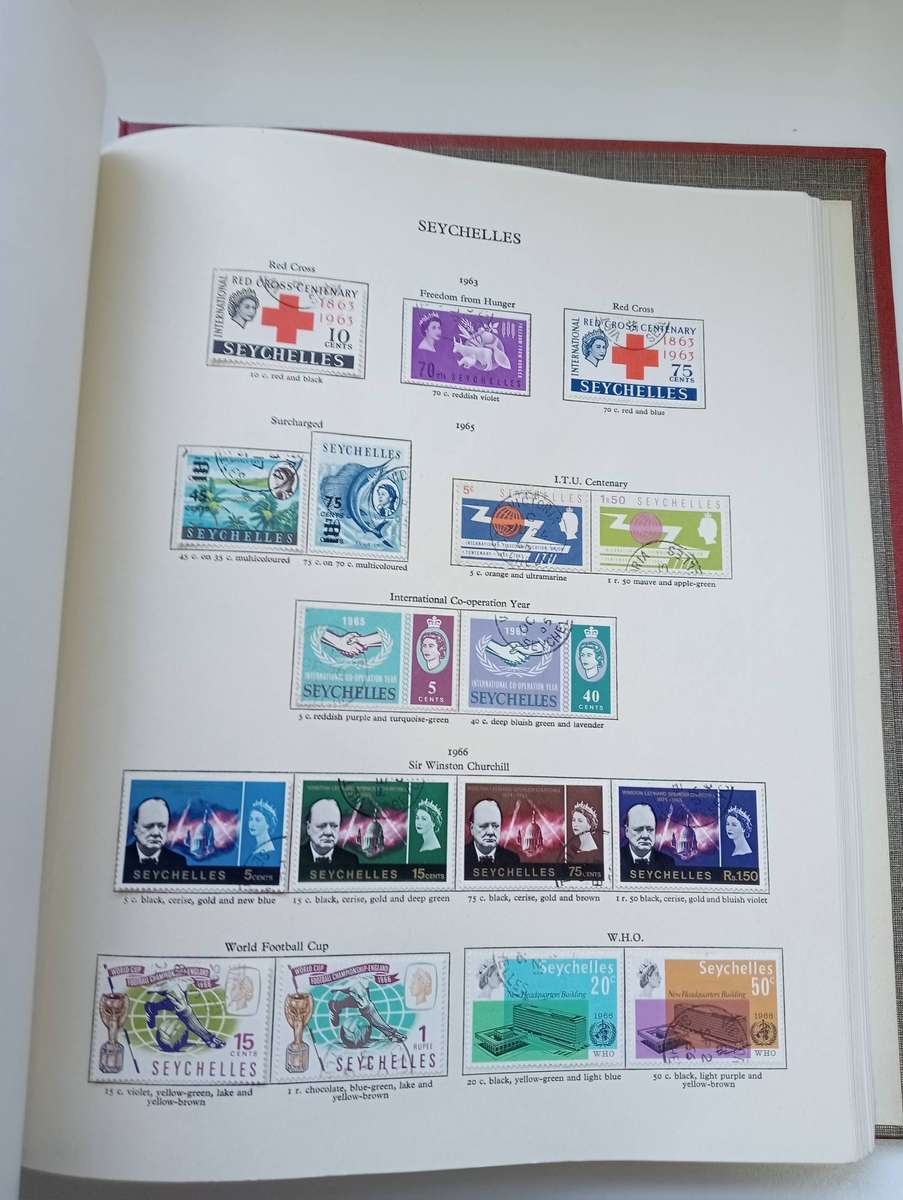 NEW AGE PRE-PRINTED ALBUM "S" COUNTRIES MUST SEE BELOW MANY PAGES