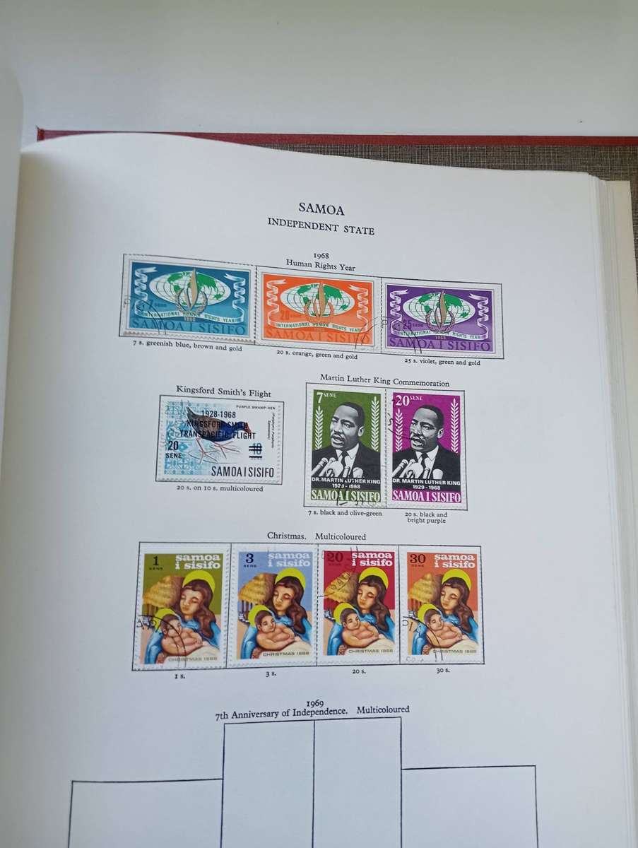 NEW AGE PRE-PRINTED ALBUM "S" COUNTRIES MUST SEE BELOW MANY PAGES