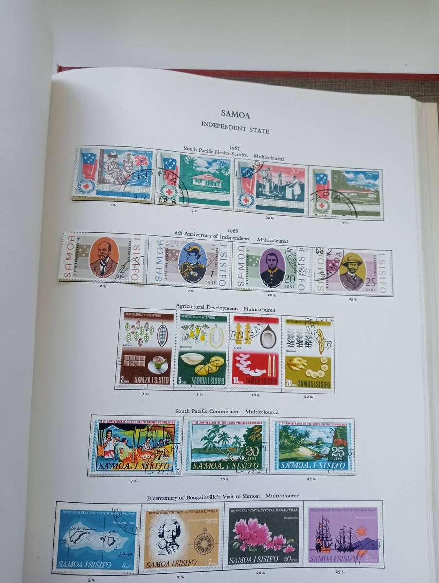 NEW AGE PRE-PRINTED ALBUM "S" COUNTRIES MUST SEE BELOW MANY PAGES