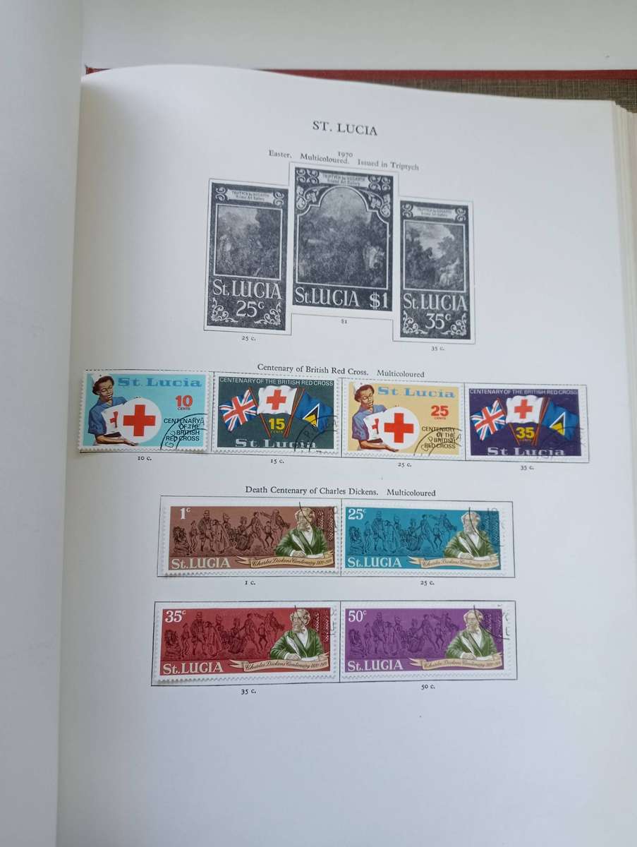 NEW AGE PRE-PRINTED ALBUM "S" COUNTRIES MUST SEE BELOW MANY PAGES